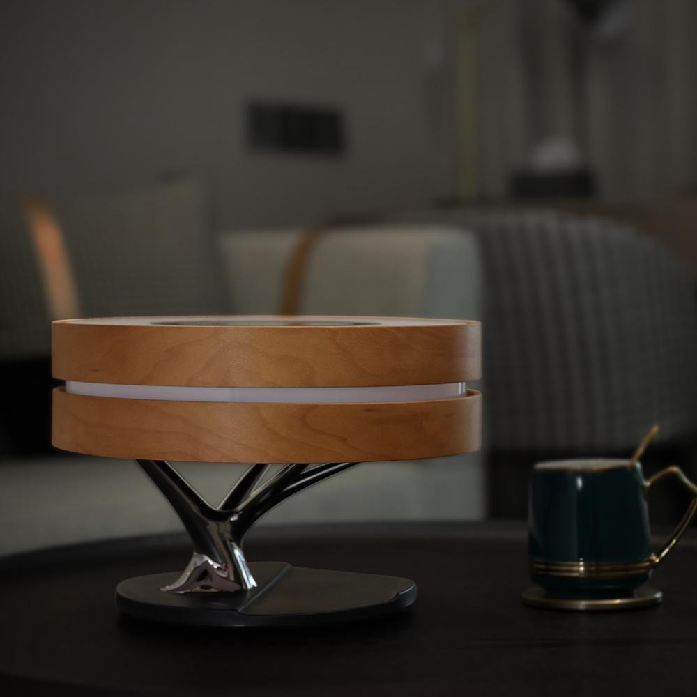 Circle of Life Lamp with Wireless Charging and Bluetooth Speaker NALANI