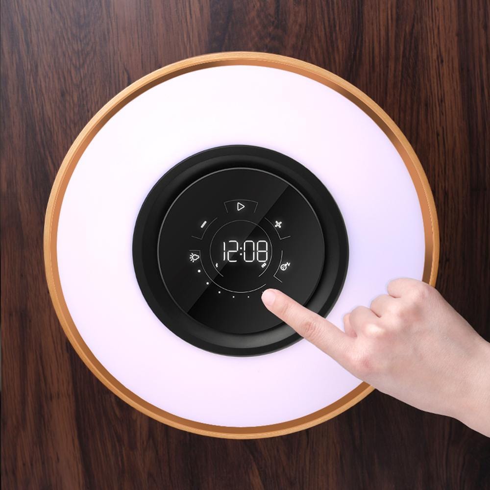Circle of Life Lamp with Wireless Charging and Bluetooth Speaker NALANI