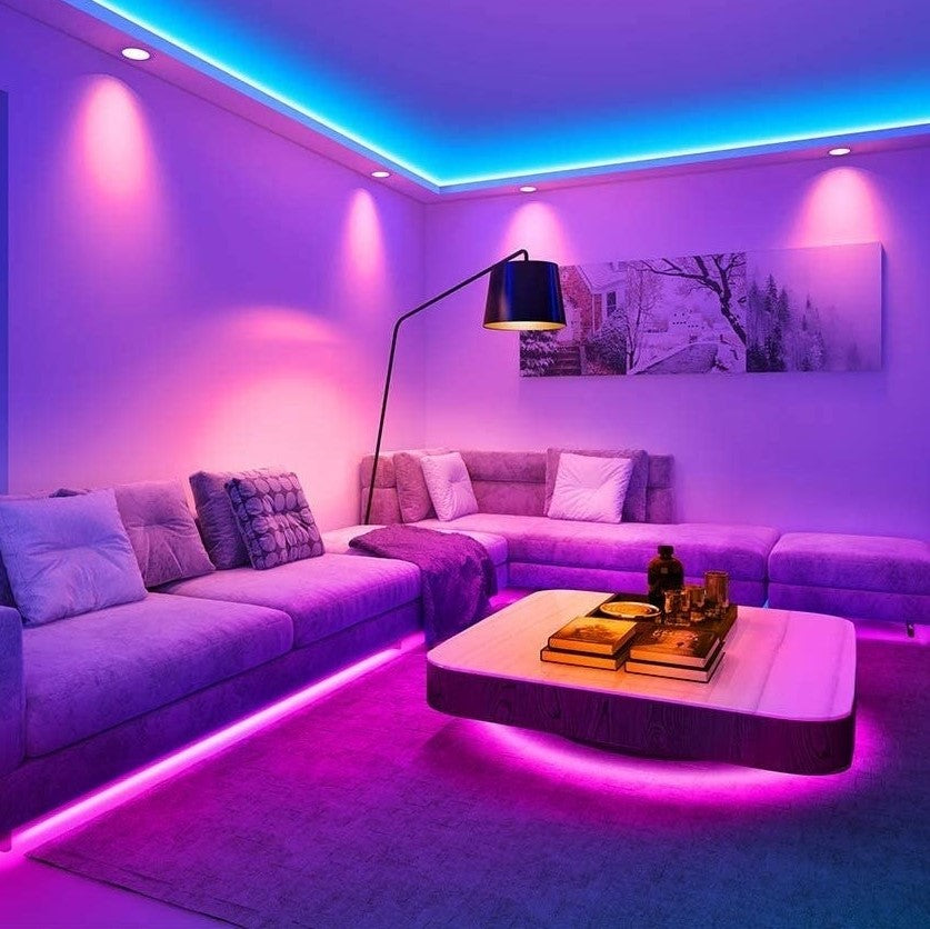 Color LED Strip Lights with Remote Flexible Smart Home Lighting NaLani