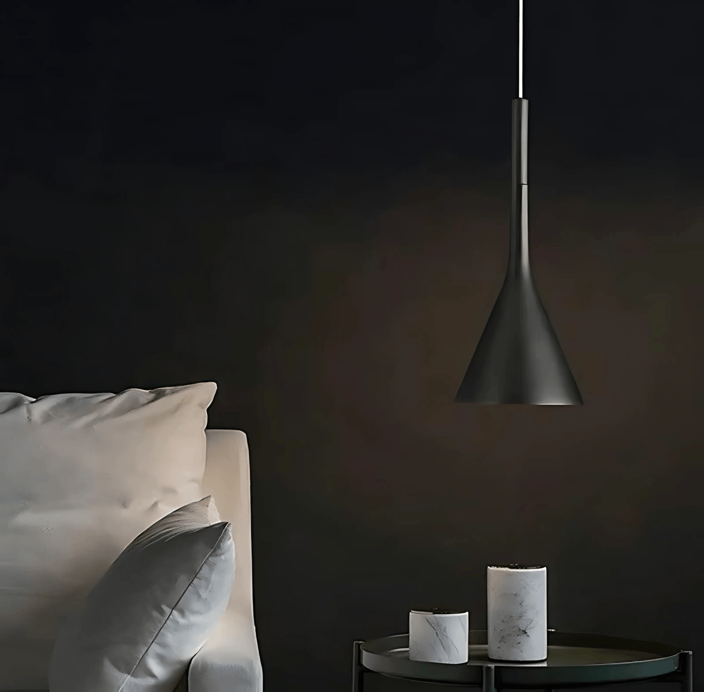 Colorful Cone Pendant Lights Warm White E27 Modern Metal NALANI