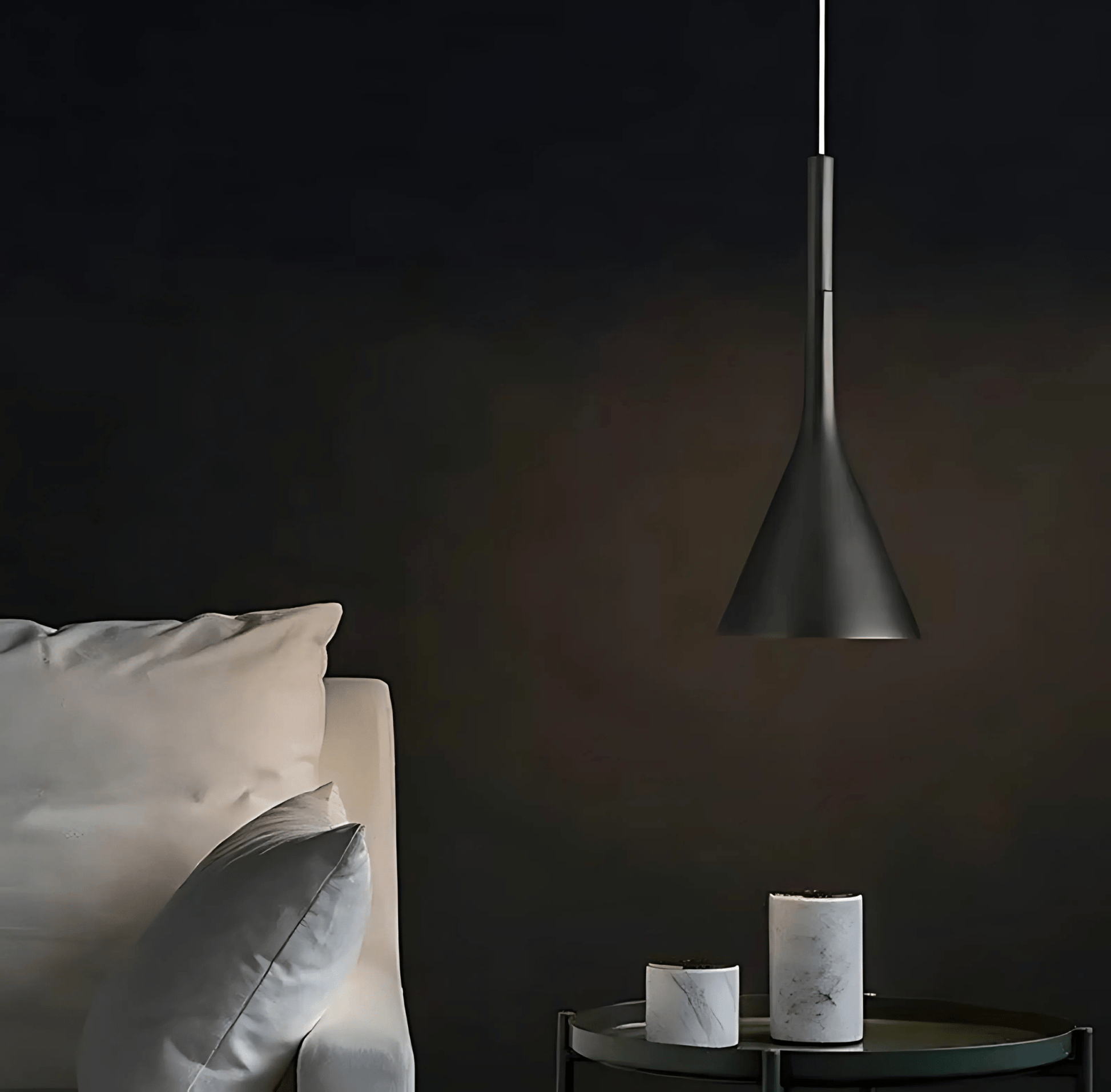 Colorful Cone Pendant Lights Warm White E27 Modern Metal NALANI