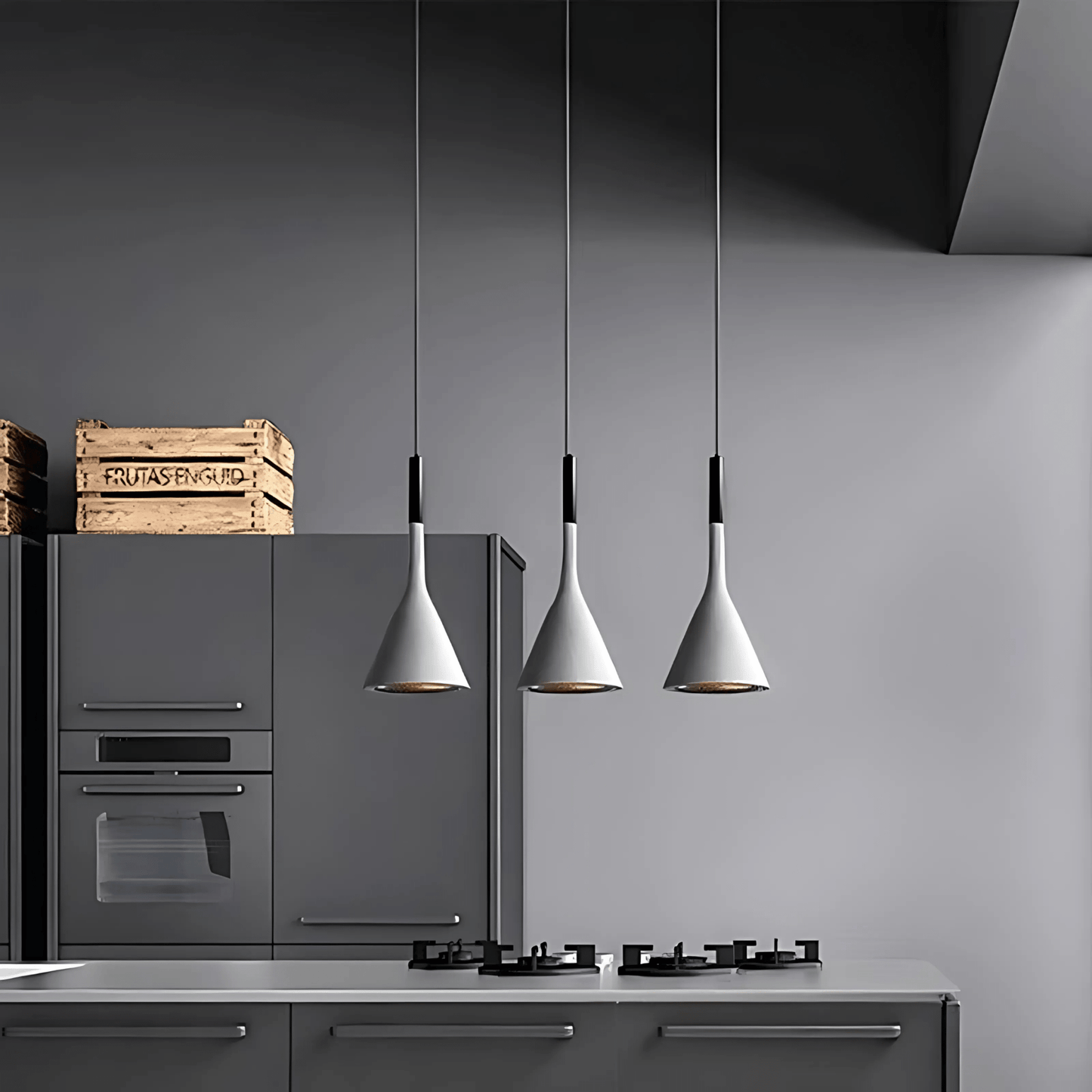 Colorful Cone Pendant Lights Warm White E27 Modern Metal NALANI
