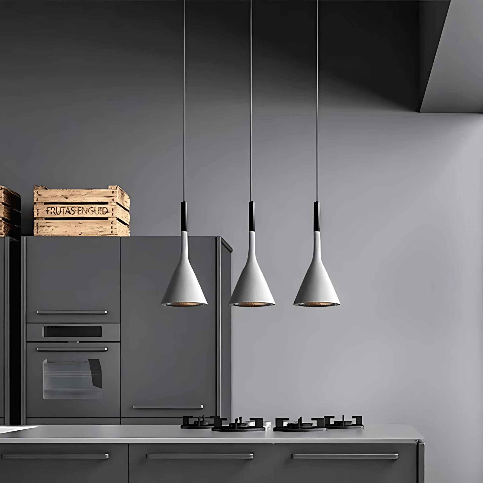 Colorful Cone Pendant Lights Warm White E27 Modern Metal NALANI