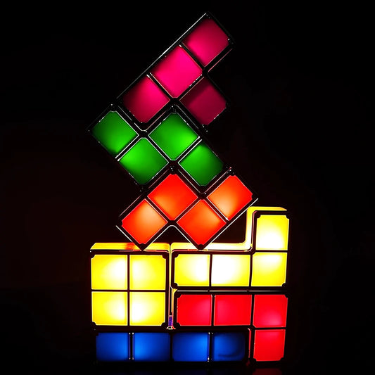 Colorful Stackable Light Blocks for Creative Home Decor NaLani