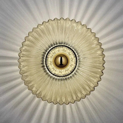 Contemporary Glass Wall Light In Three Elegant Colours NALANI