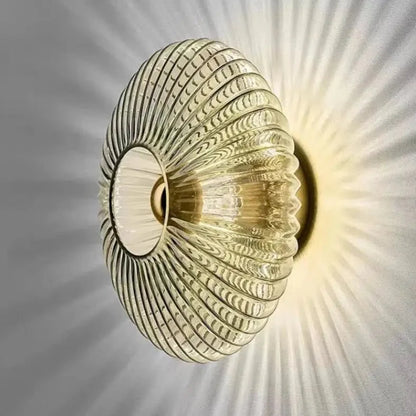 Contemporary Glass Wall Light In Three Elegant Colours NALANI