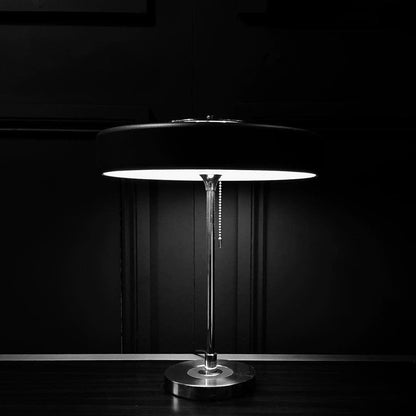 Contemporary Opal Diffuser Table Lamp With Warm Glow NALANI