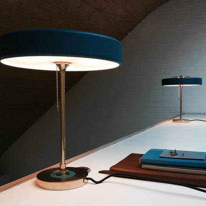Contemporary Opal Diffuser Table Lamp With Warm Glow NALANI