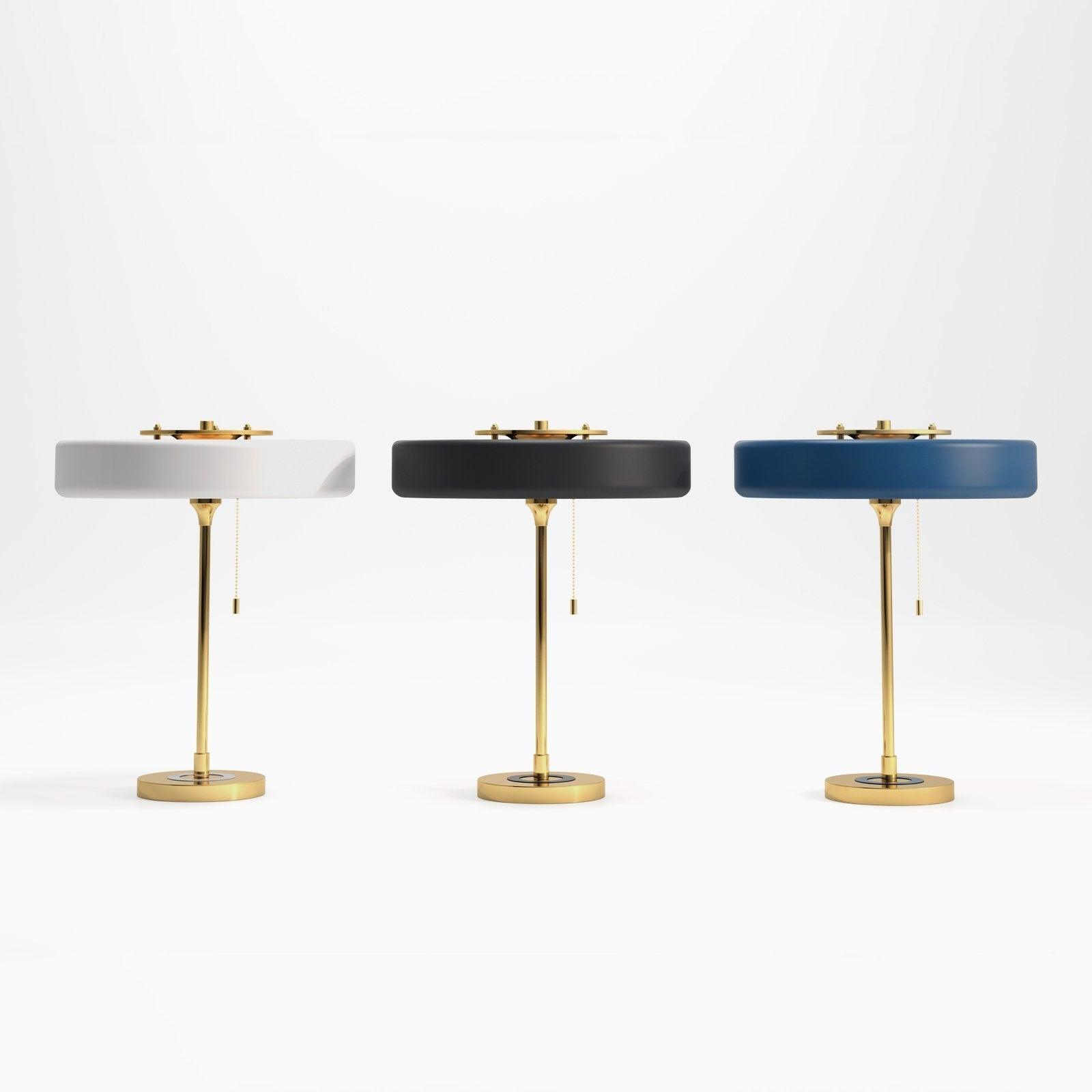 Contemporary Opal Diffuser Table Lamp With Warm Glow NALANI
