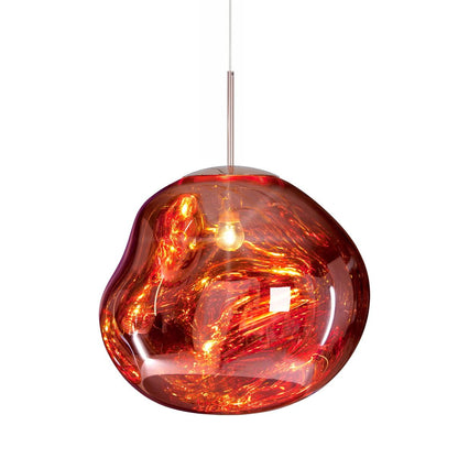 Copper Finish Lava Pendant Lamp Modern Pendant Light Rose Gold NALANI