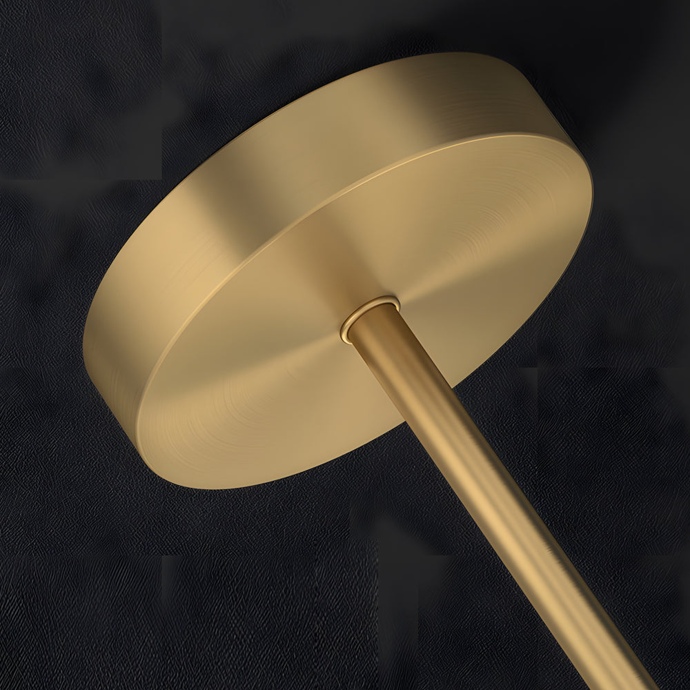 Copper Linear Brass LED Desk Lamp With Adjustable Direction NALANI