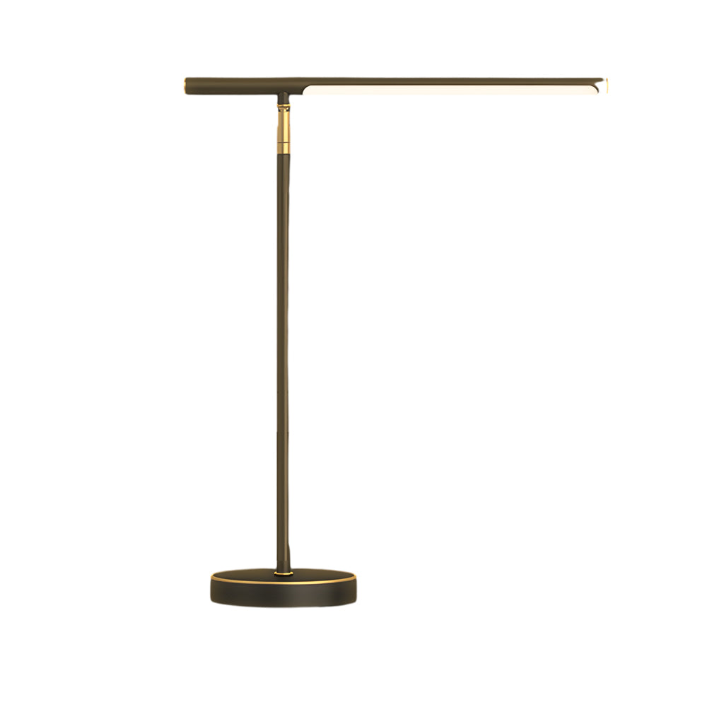 Copper Linear Brass LED Desk Lamp With Adjustable Direction NALANI