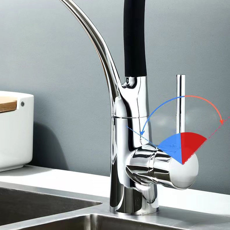 Copper Touchless Kitchen Faucet With Water Dispenser NALANI