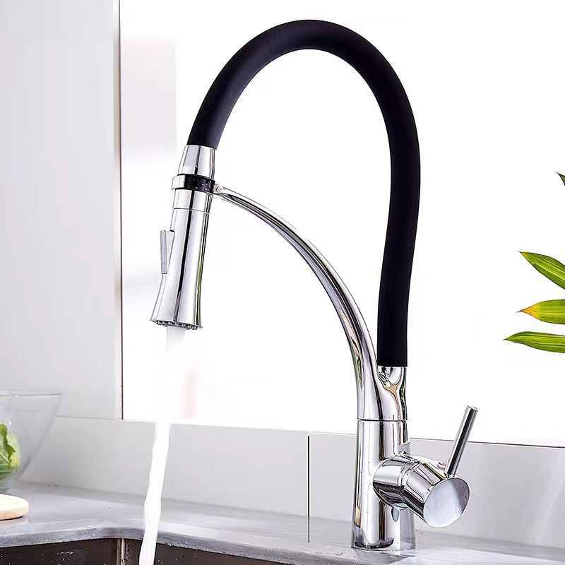 Copper Touchless Kitchen Faucet With Water Dispenser NALANI