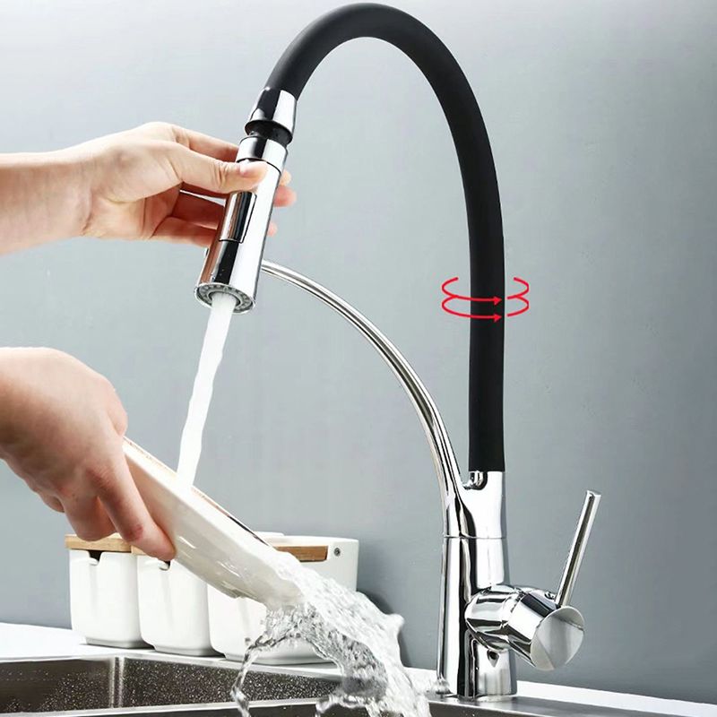 Copper Touchless Kitchen Faucet With Water Dispenser NALANI