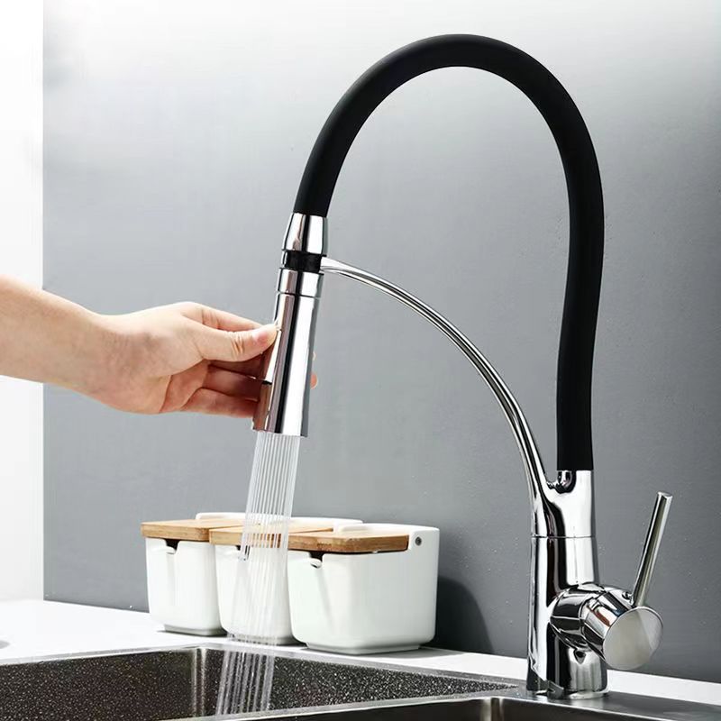 Copper Touchless Kitchen Faucet With Water Dispenser NALANI