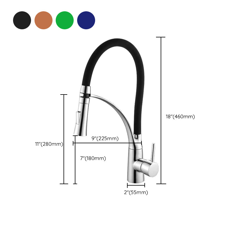Copper Touchless Kitchen Faucet With Water Dispenser NALANI