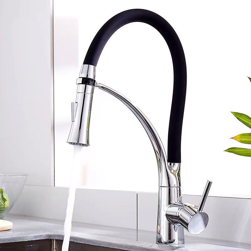 Copper Touchless Kitchen Faucet With Water Dispenser NALANI