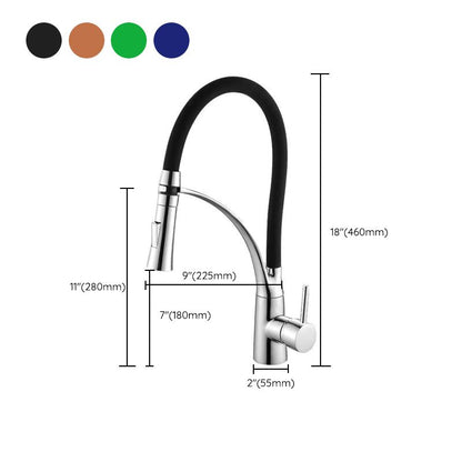 Copper Touchless Kitchen Faucet With Water Dispenser NALANI