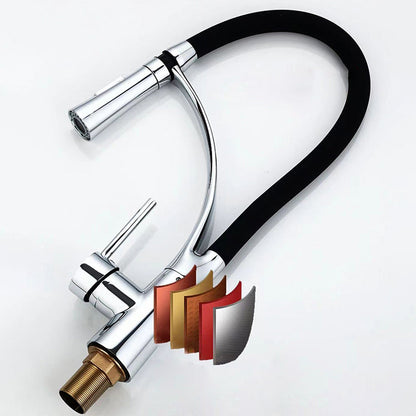 Copper Touchless Kitchen Faucet With Water Dispenser NALANI