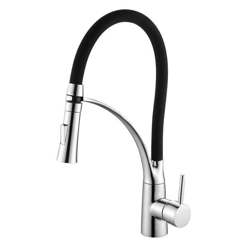 Copper Touchless Kitchen Faucet With Water Dispenser Black NALANI
