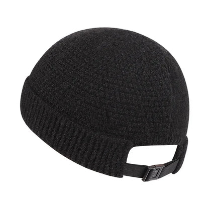 Cozy Knit Winter Beanie Hat for Outdoor Activities Daily Black 55-60cm NALANI