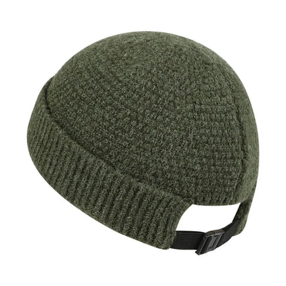 Cozy Knit Winter Beanie Hat for Outdoor Activities Daily Green 55-60cm NALANI