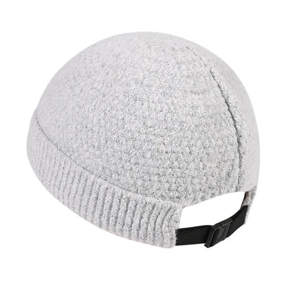 Cozy Knit Winter Beanie Hat for Outdoor Activities Daily Light gray 55-60cm NALANI