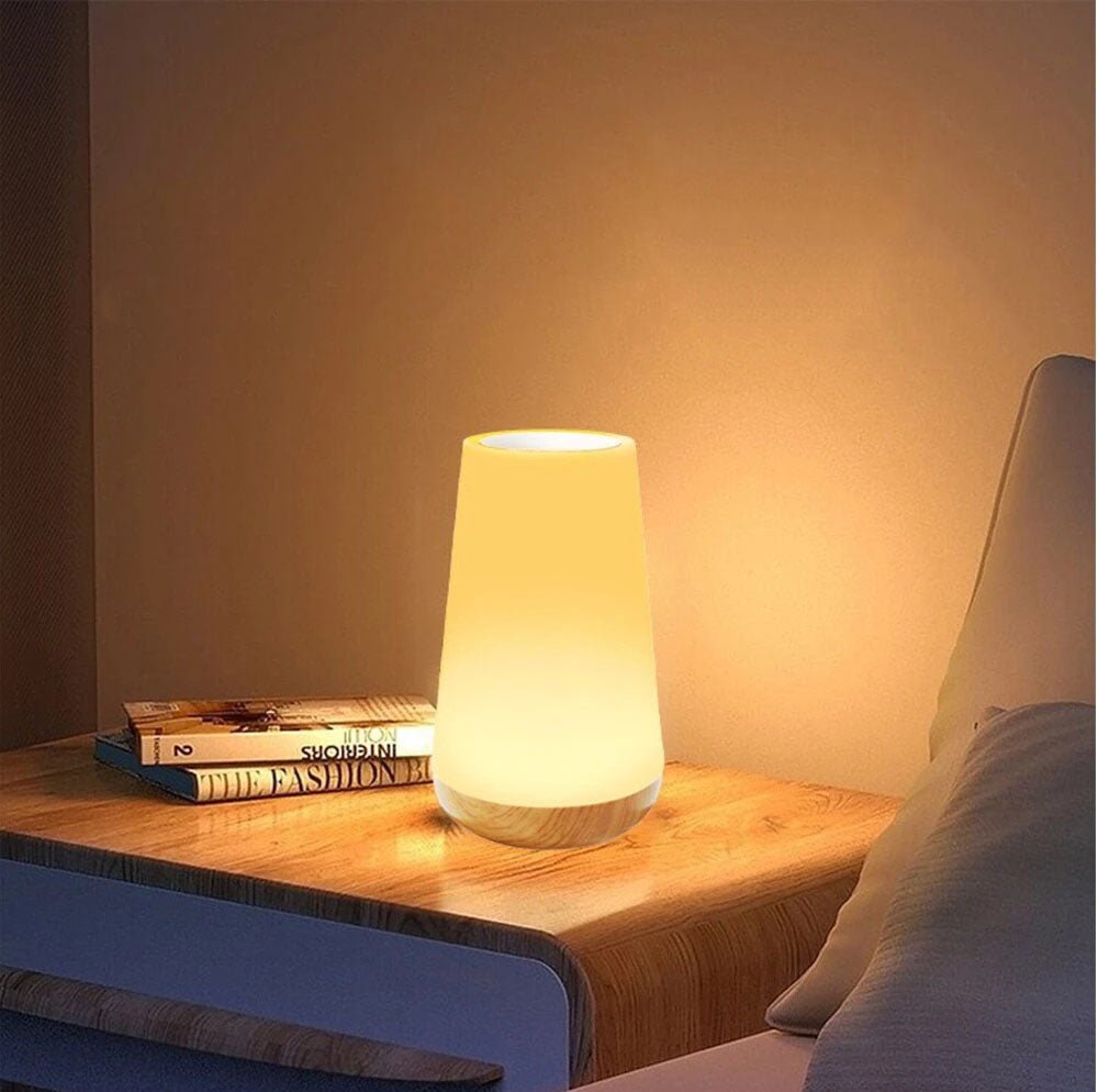 Cozy Portable Table Lamp with Touch Control and Adjustable Brightness NALANI