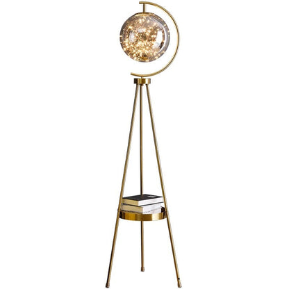 Creative Glass Ball Luxury Floor Lamp for Modern Home Decor NALANI
