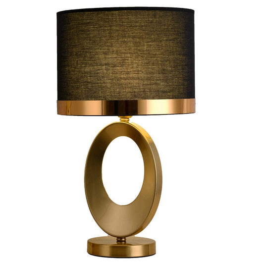 Curved Table Lamp Modern Art Inspired Iron NALANI
