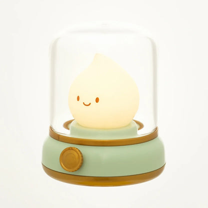Cute Mini LED Desk Lamp Night Light for Bedroom Use Green NALANI