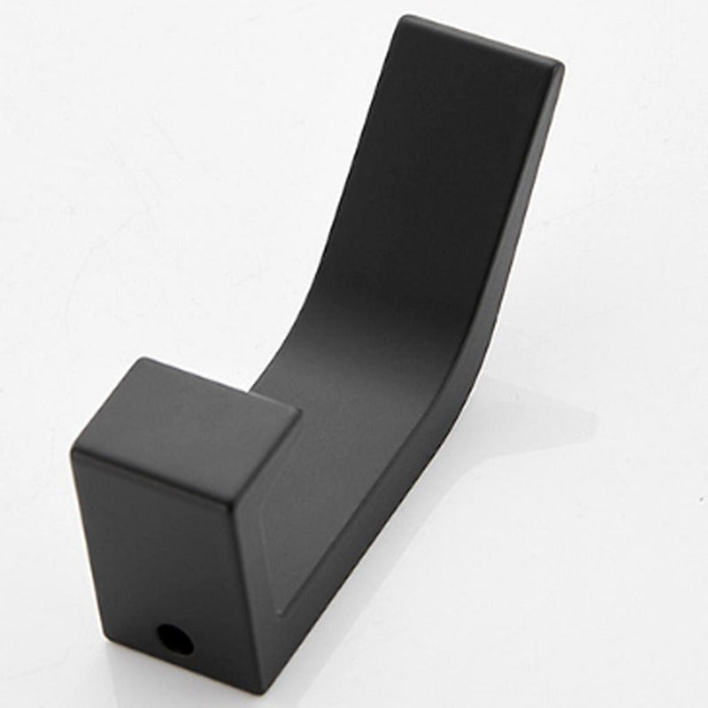 Decorative Black and White Aluminum Wall Hooks for Stylish Storage NaLani