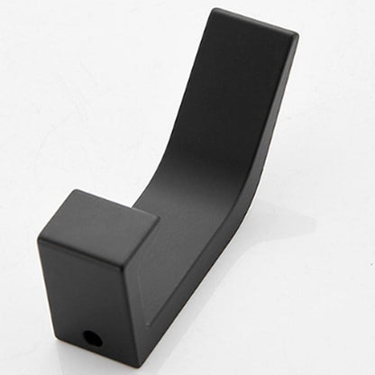 Decorative Black and White Aluminum Wall Hooks for Stylish Storage NaLani