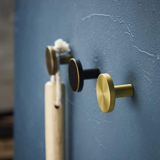 Decorative Brass Wall Hooks Stylish Storage Solution for Home NaLani