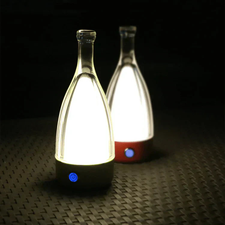 Decorative Rechargeable Wine Bottle Lamp for Relaxing Atmosphere NALANI