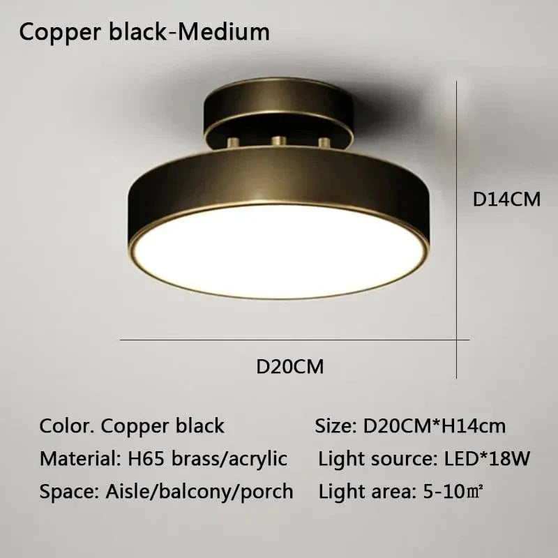 Dimmable LED Ceiling Light With Adjustable Color Temperature NALANI