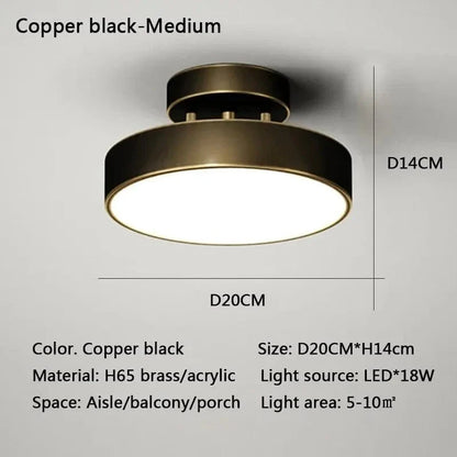 Dimmable LED Ceiling Light With Adjustable Color Temperature NALANI