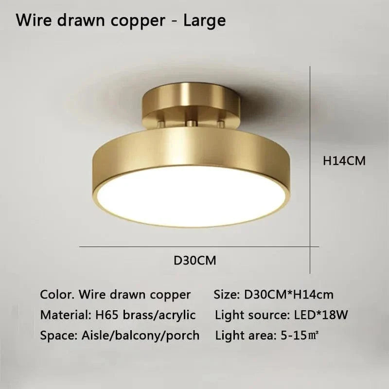 Dimmable LED Ceiling Light With Adjustable Color Temperature NALANI