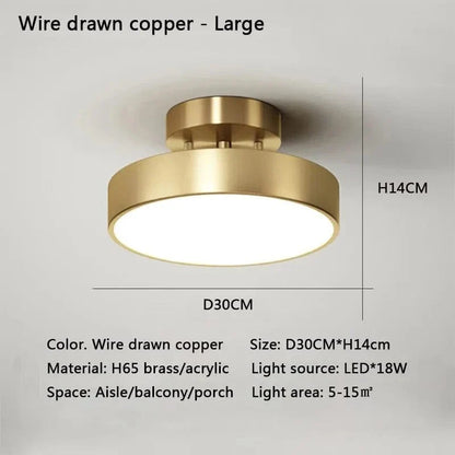 Dimmable LED Ceiling Light With Adjustable Color Temperature NALANI