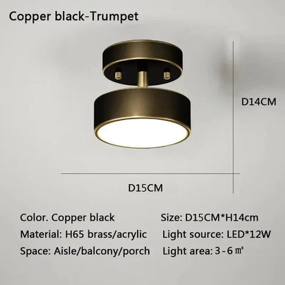 Dimmable LED Ceiling Light With Adjustable Color Temperature NALANI