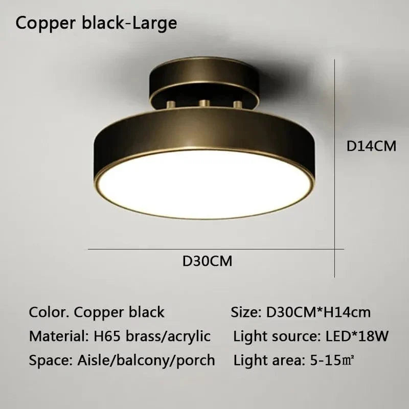 Dimmable LED Ceiling Light With Adjustable Color Temperature NALANI