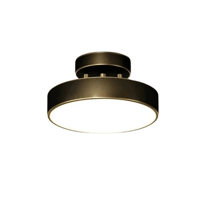 Dimmable LED Ceiling Light With Adjustable Color Temperature Black 20CM NALANI