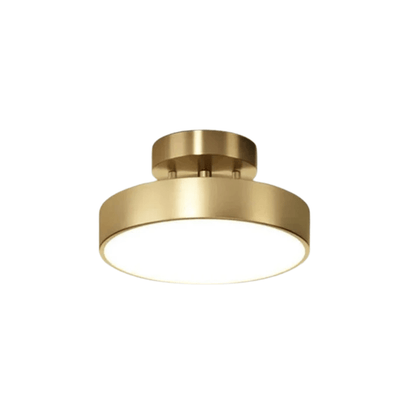 Dimmable LED Ceiling Light With Adjustable Color Temperature Gold 20CM NALANI