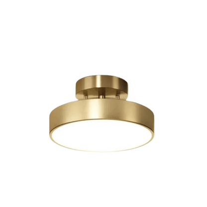Dimmable LED Ceiling Light With Adjustable Color Temperature Gold 30CM NALANI