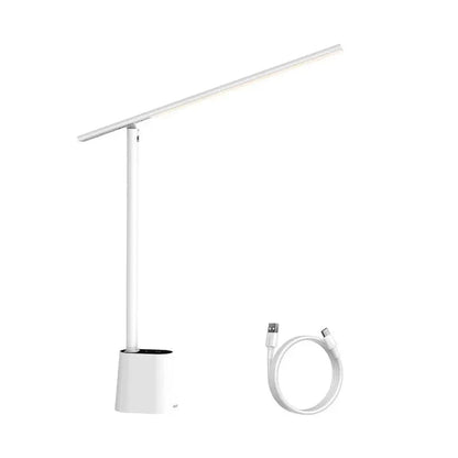 Dimmable Rechargeable LED Desk Lamp Foldable Color Temp White NALANI