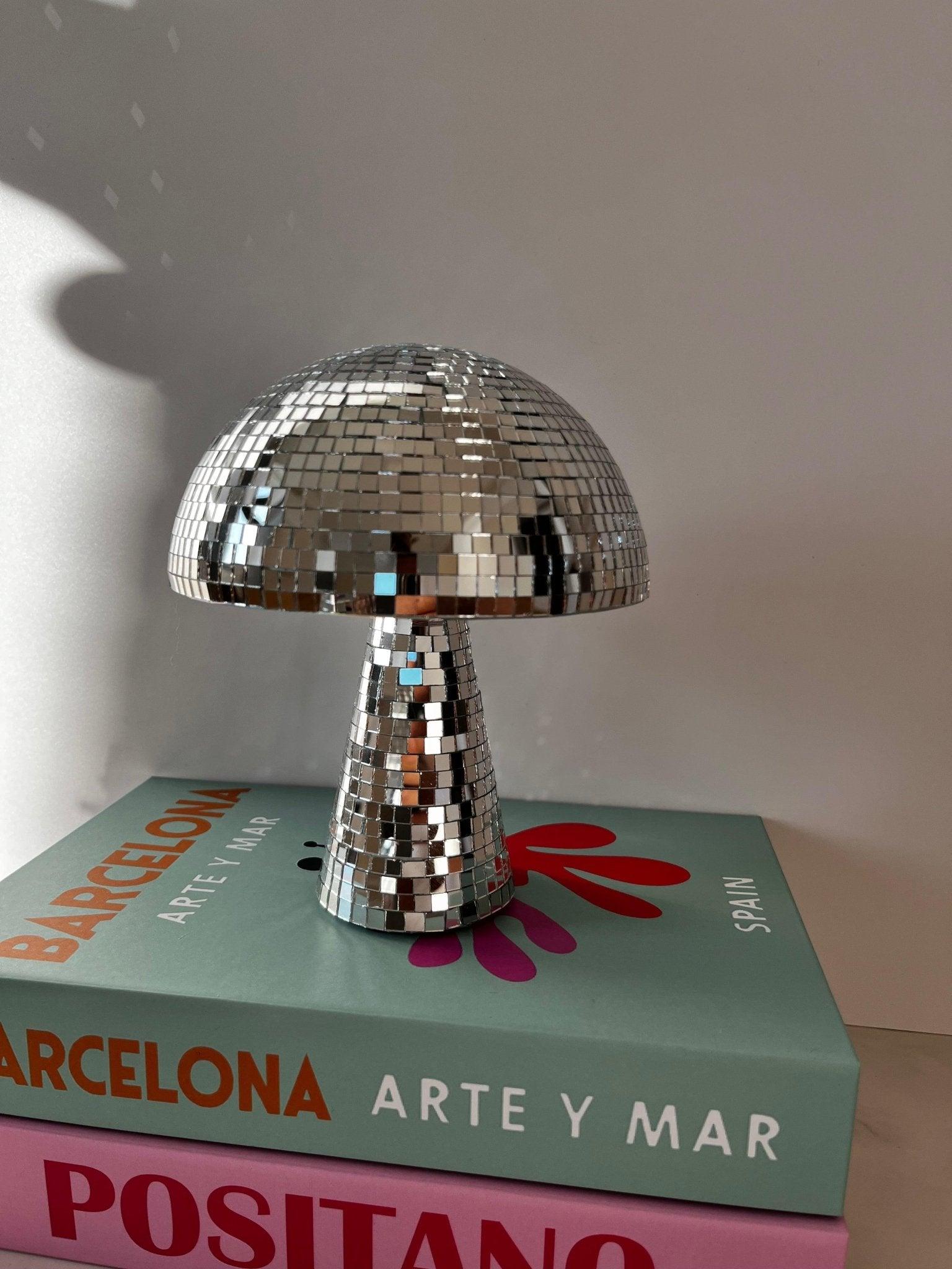 Disco Ball Mushroom Decor Light Up Your Room Retro Style NaLani