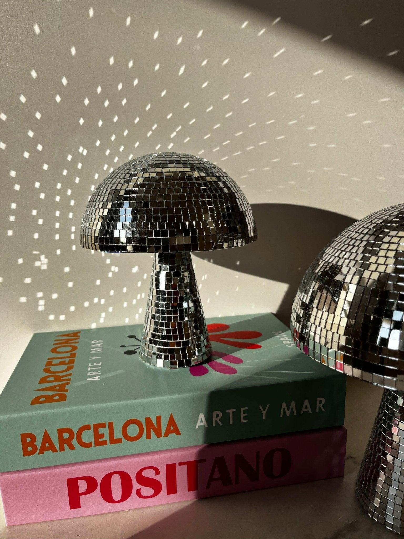 Disco Ball Mushroom Decor Light Up Your Room Retro Style NaLani