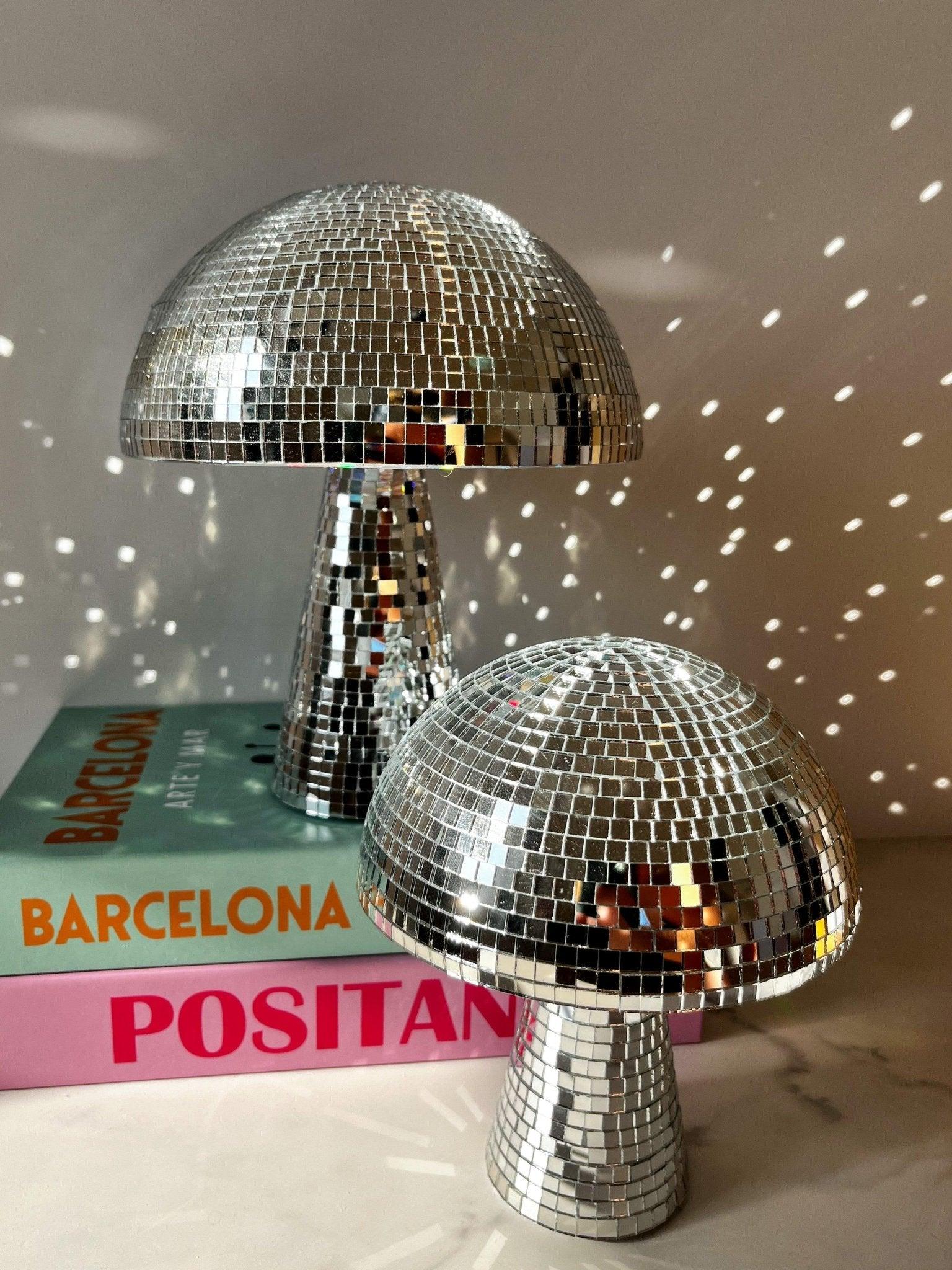 Disco Ball Mushroom Decor Light Up Your Room Retro Style NaLani