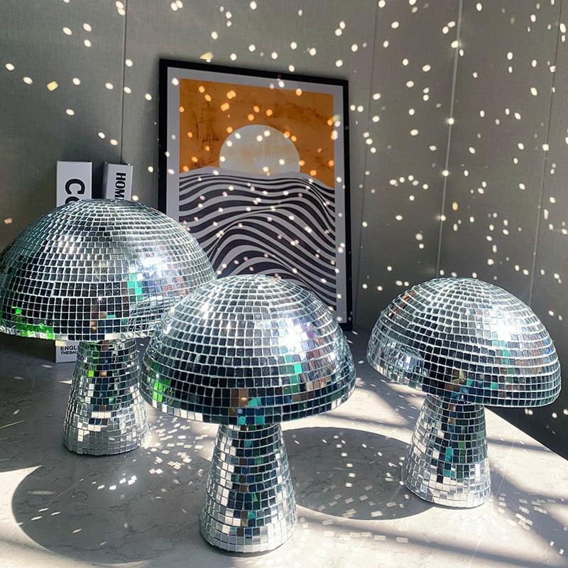 Disco Ball Mushroom Decor Light Up Your Room Retro Style NaLani